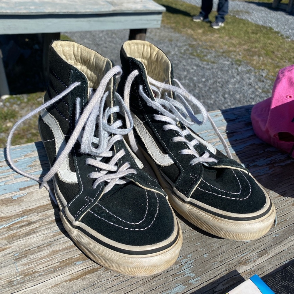 **SOLD ON DEPOP** Old skool high top vans